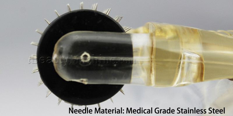 MT Derma roller medical grade stainless steel needle roller